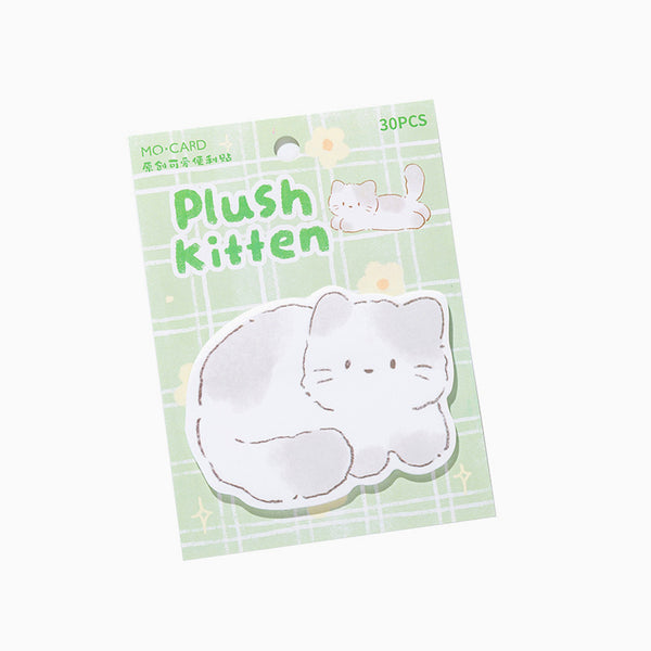 Snuggle Kitten Sticky Notes