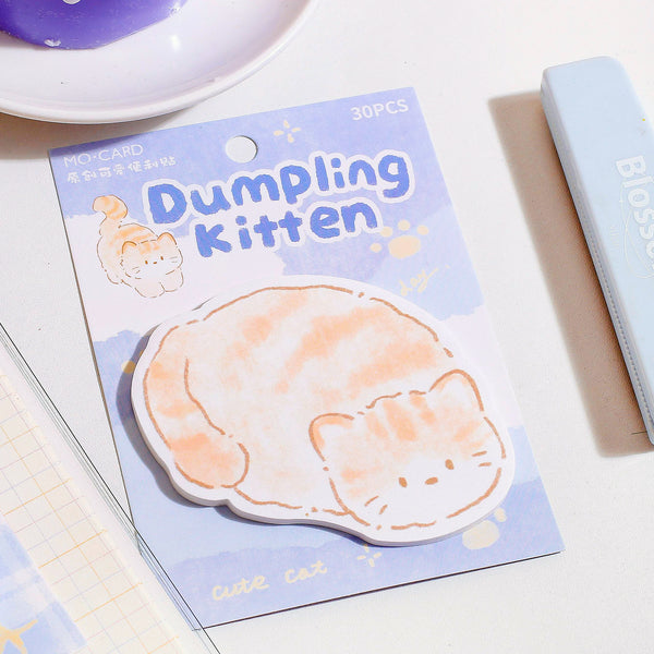 Snuggle Kitten Sticky Notes