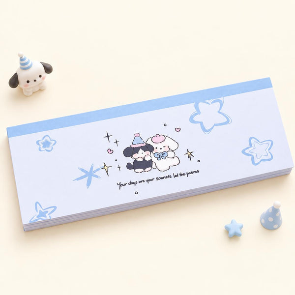 Soft Days Weekly Planner Notepad - Kitty Pink