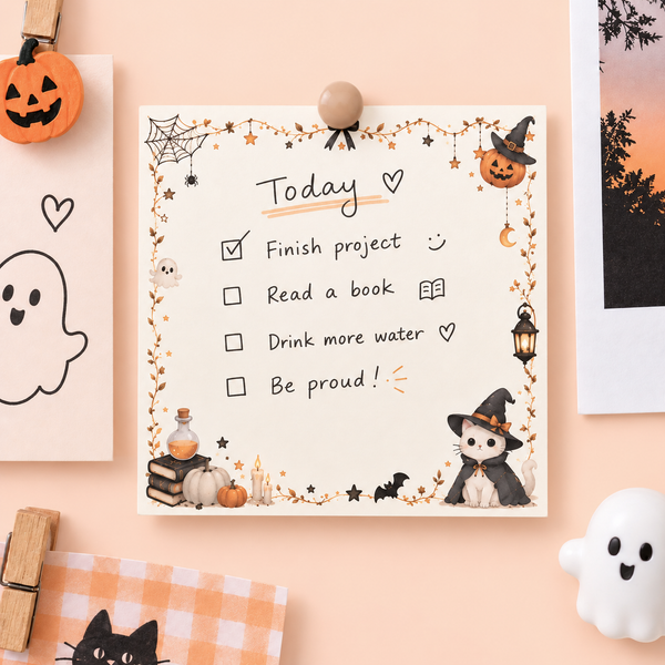 Spooky Sweet Life Halloween Memo Pads