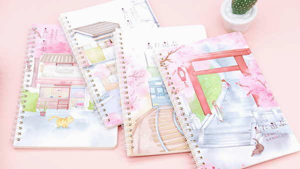 Springtime in Japan Spiral Notebook