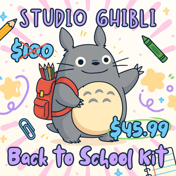 Studio Ghibli Back to School Kit