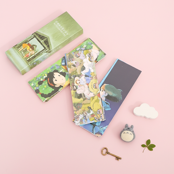 Studio Ghibli Bookmarks - Set of 30
