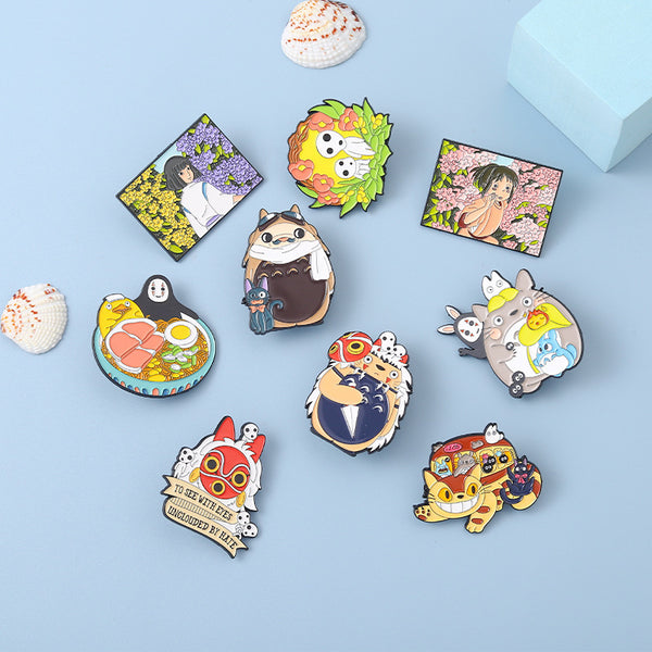 Studio Ghibli Pin Collection