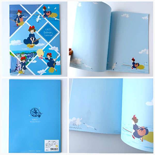 Studio Ghibli Kiki's Delivery Service B5 Notebook - Flying Kiki