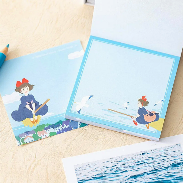 Studio Ghibli Kiki's Delivery Service Memo Pad - Flying Kiki