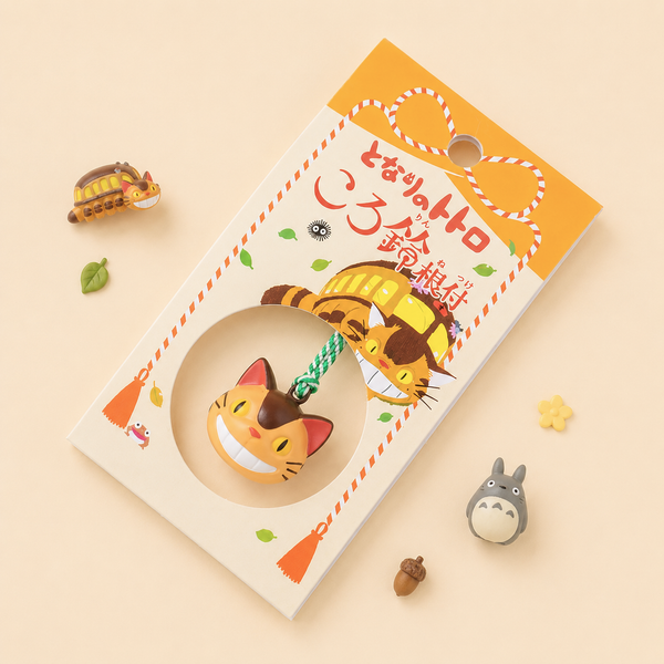 Studio Ghibli Pocket Bell Charm - My Neighbor Totoro - Catbus