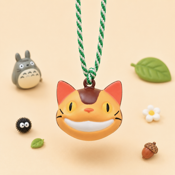 Studio Ghibli Pocket Bell Charm - My Neighbor Totoro - Catbus