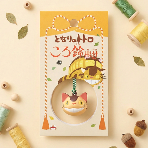 Studio Ghibli Bell Charm - My Neighbor Totoro Catbus | Kawaii Pen Shop