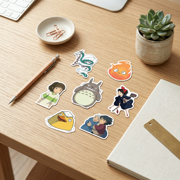 Studio Ghibli Stickers - Large Set of 100