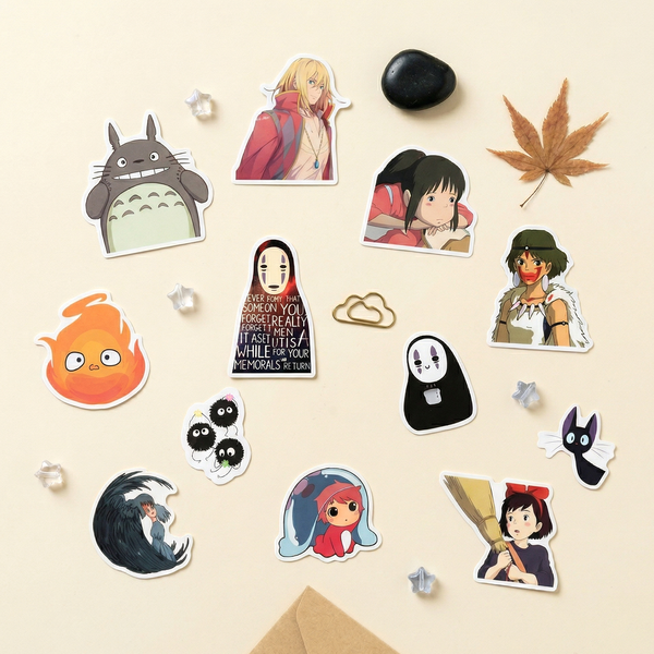 Studio Ghibli Stickers - Large Set of 100