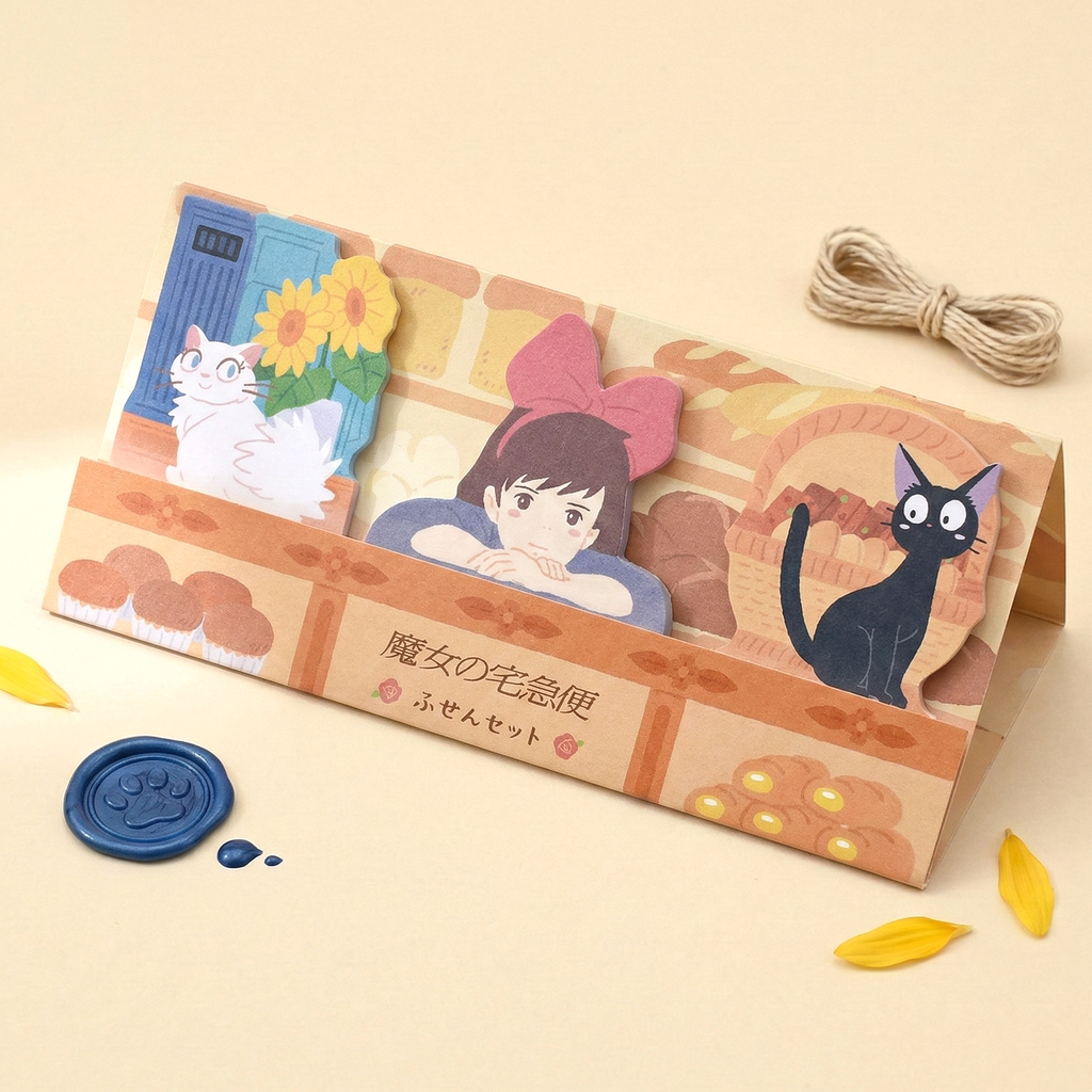 Studio Ghibli Sticky Notes - Kiki's Delivery Service