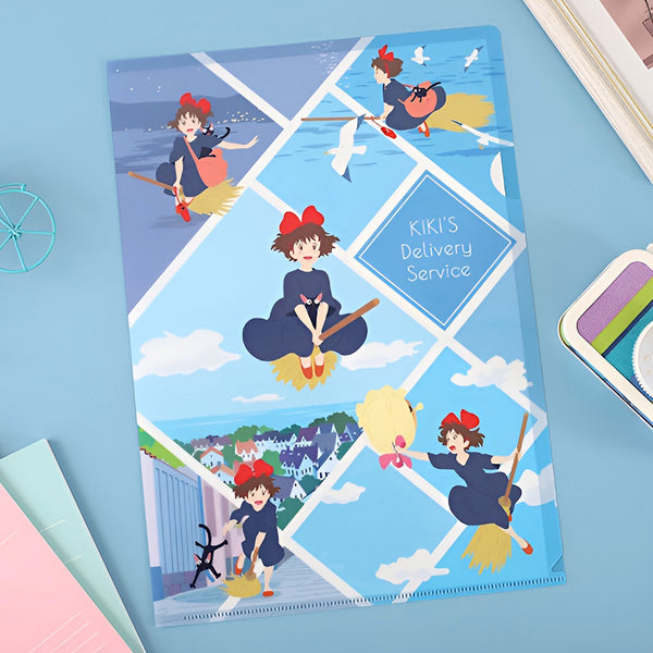 Studio Ghibli Kiki's Delivery Service Folder - Flying Kiki