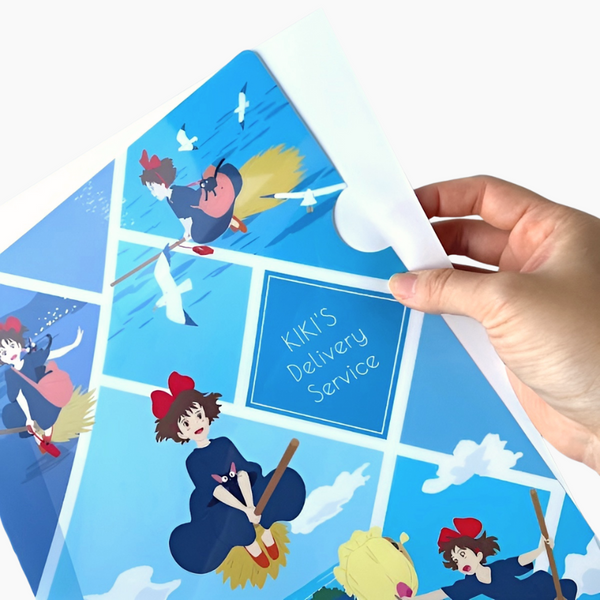 Studio Ghibli Kiki's Delivery Service Folder - Flying Kiki