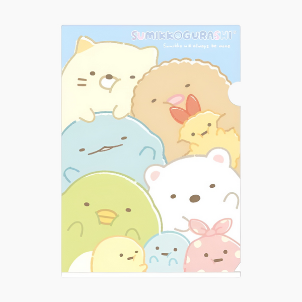 Sumikko Gurashi A4 Clear Folder