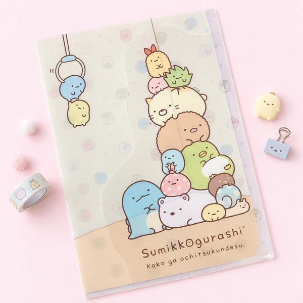 Sumikko Gurashi Character Stack Clear File - Limited Edition