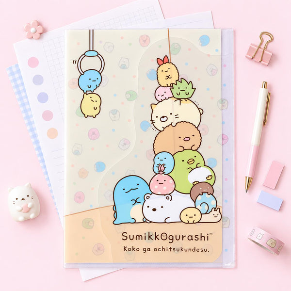 Sumikko Gurashi Character Stack Clear File - Limited Edition