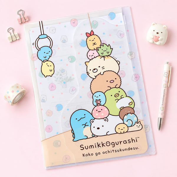 Sumikko Gurashi Character Stack Clear File - Limited Edition