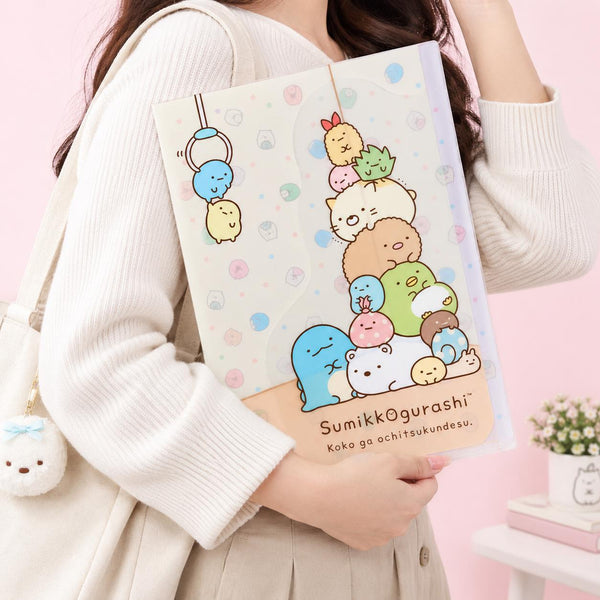 Sumikko Gurashi Character Stack Clear File - Limited Edition