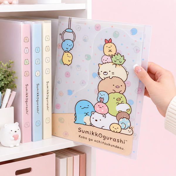 Sumikko Gurashi Character Stack Clear File - Limited Edition