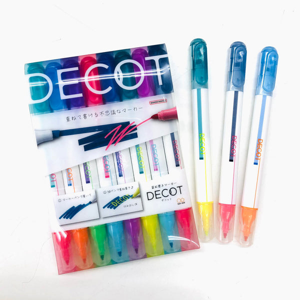 Sun-Star Decot 3 Double-Sided Color Changing Marker
