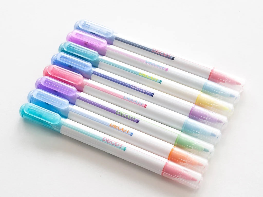 Sun-Star Decot 3 Overlay Marker - Mint & Pink