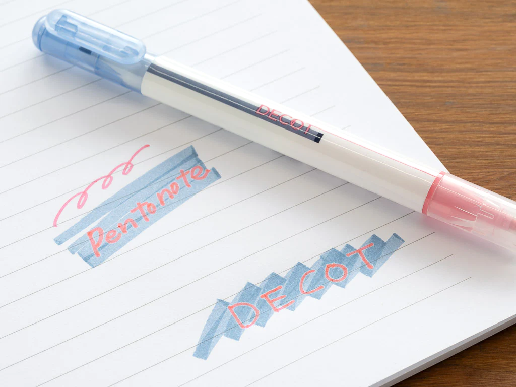 Sun-Star Decot 3 Overlay Marker - Mint & Pink