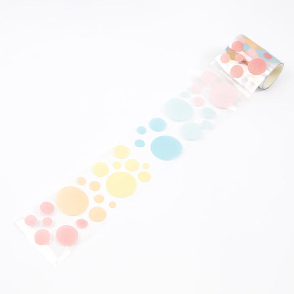 Sun-Star Die-Cut Dot Washi Sticker Roll