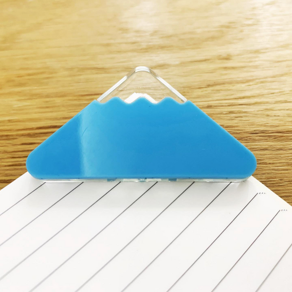 Sun-Star Mt. Fuji Paper Clip - Premium Gift Version - Dark Blue