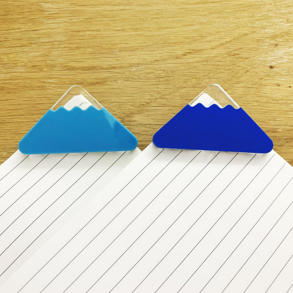 Sun-Star Mt. Fuji Paper Clip - Premium Gift Version - Dark Blue