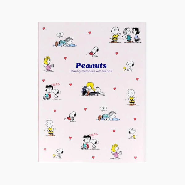 Sun-Star Peanuts Snoopy Memo Pad - Light Pink - Limited Edition