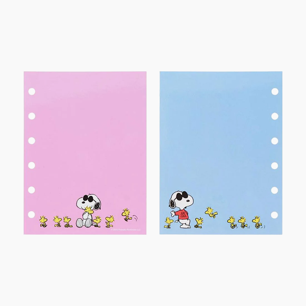 Sun-Star Peanuts Snoopy Notepad - Dark Blue - Limited Edition