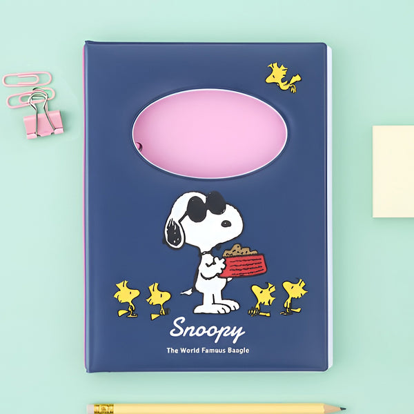 Sun-Star Peanuts Snoopy Notepad - Dark Blue - Limited Edition