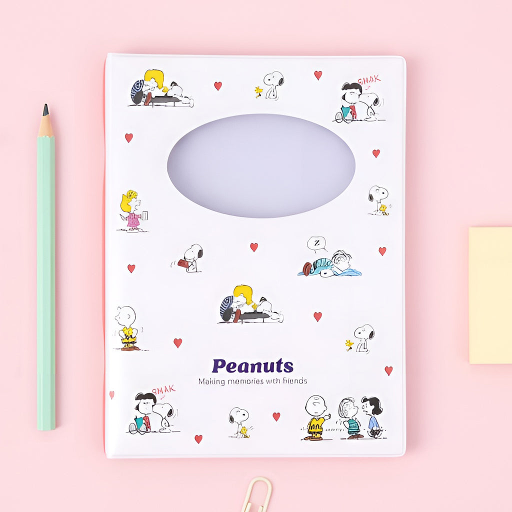 Sun-Star Peanuts Snoopy Notepad - Light Pink | Kawaii Pen Shop