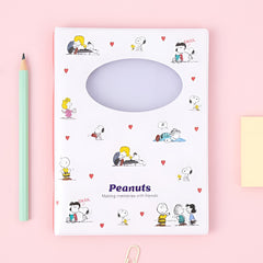 Sun-Star Peanuts Snoopy Notepad - Light Pink - Limited Edition