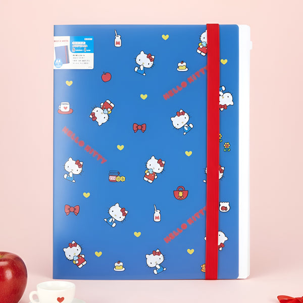 Sun-Star Sanrio Hello Kitty Clear Book - A4 - Light Pink - Limited Edition