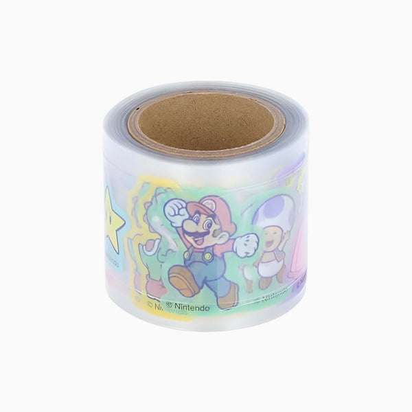 Sun-Star & Nintendo Super Mario Masking Sticker Roll - Limited Edition