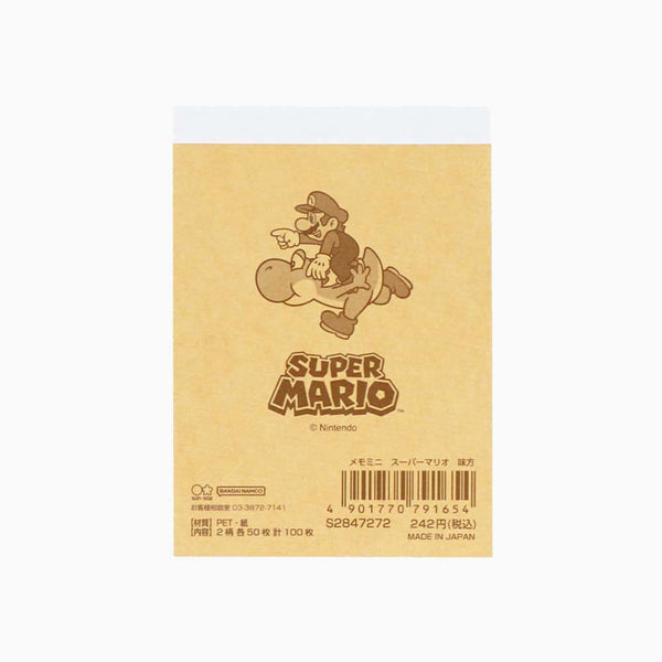 Sun-Star & Nintendo Super Mario Memo Pad - Limited Edition - Mikata