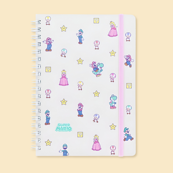 Sun-Star & Nintendo Super Mario Notebook - Limited Edition - Mikata