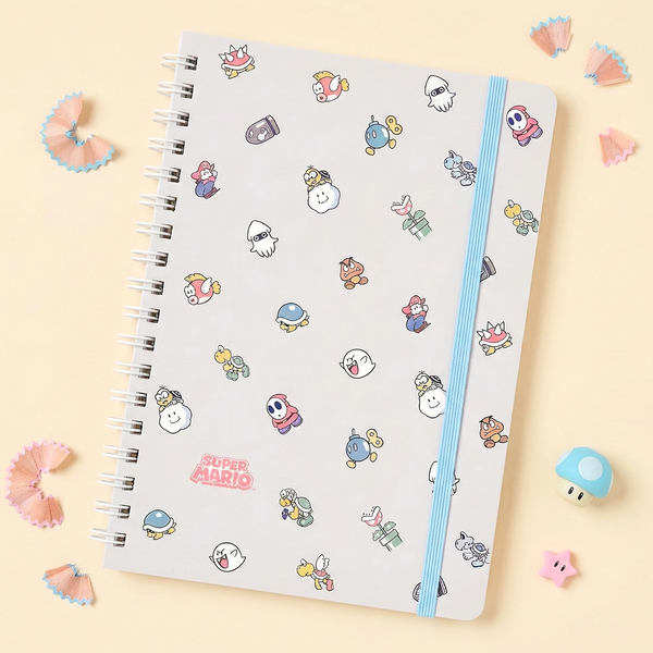 Yoshi Notebook Sun-Star & Nintendo Super Mario Notebook - Limited | Kawaii Pen Shop