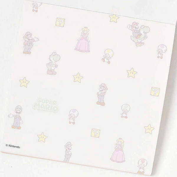 Sun-Star & Nintendo Super Mario Square Memo Pad - Limited Edition