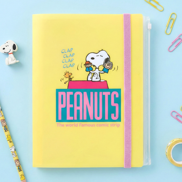 Sun-Star Peanuts Snoopy Clear Book - A4 - New Limited Edition