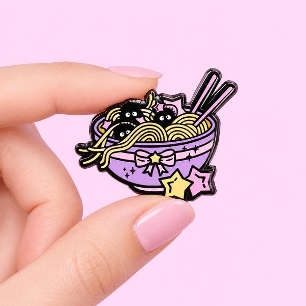 Susuwatari Ramen Enamel Pin