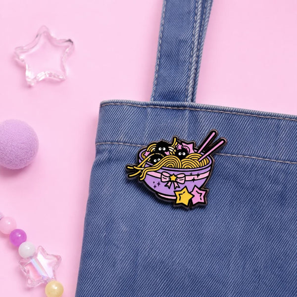 Susuwatari Ramen Enamel Pin