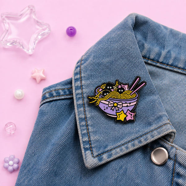 Susuwatari Ramen Enamel Pin