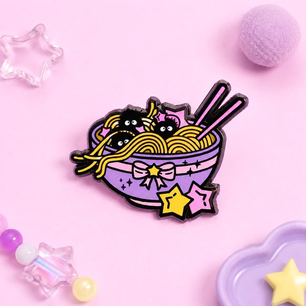 Susuwatari Ramen Enamel Pin