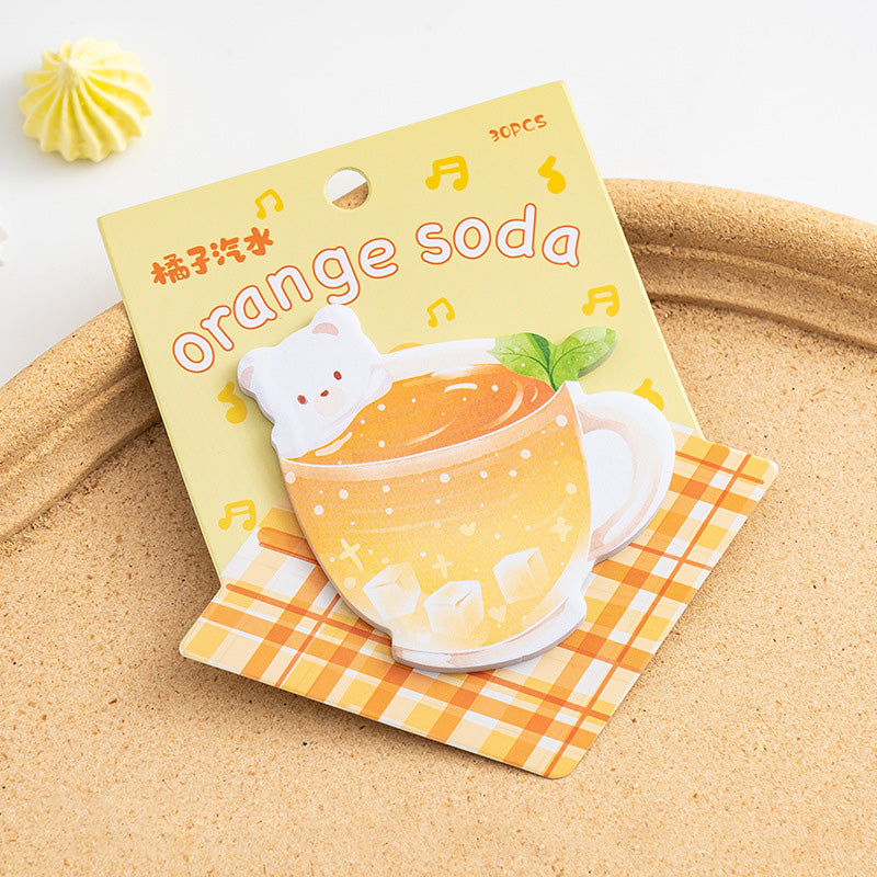 Dessert Sticky Notes Sweet Critters Sticky Notes | Kawaii Pen Shop