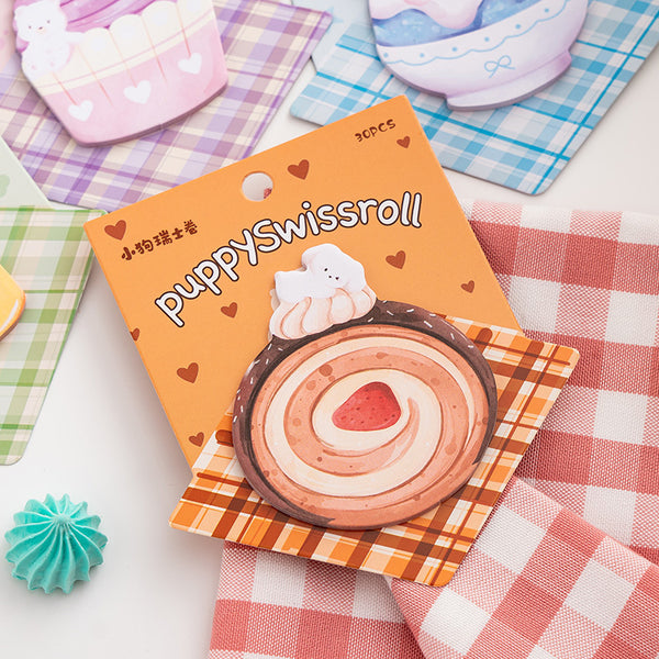 Dessert Sticky Notes Sweet Critters Sticky Notes | Kawaii Pen Shop