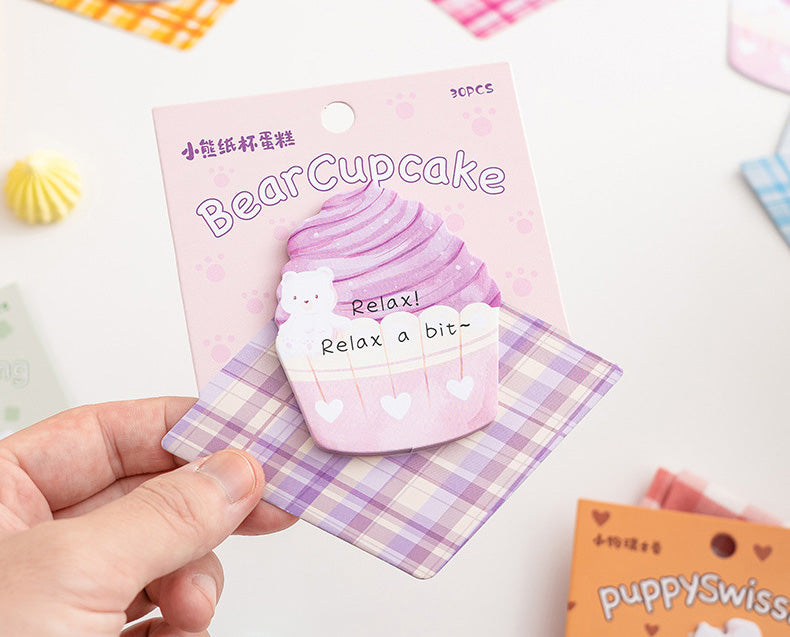 Dessert Sticky Notes Sweet Critters Sticky Notes | Kawaii Pen Shop