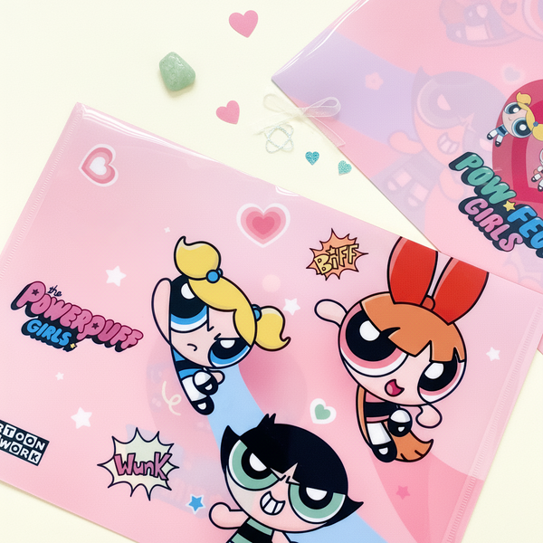The Powerpuff Girls A4 Folder